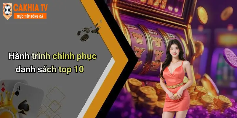 Hành trình chinh phục danh sách top 10