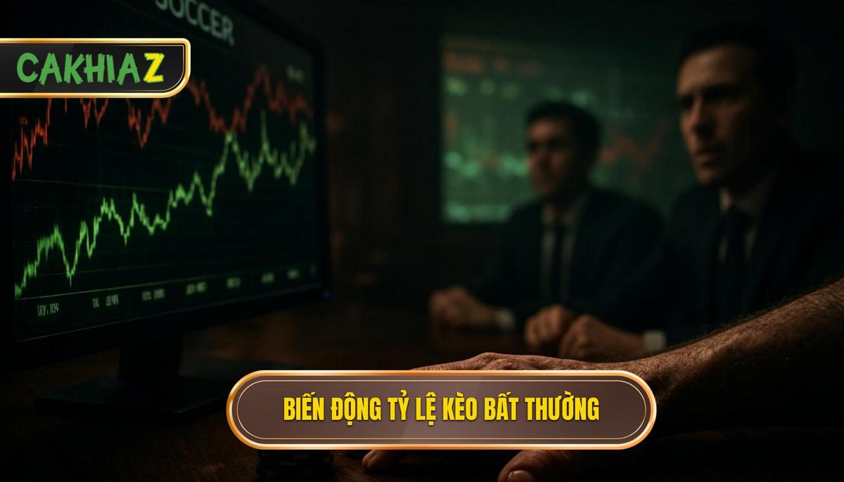 Dấu hiệu nhận biết biến động tỷ lệ kèo bất thường