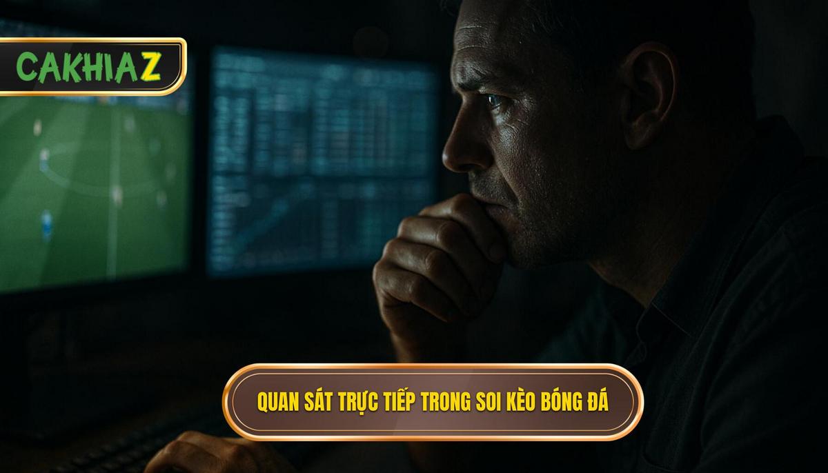 Tầm quan trọng của việc quan sát trực tiếp khi soi kèo bóng đá Ý