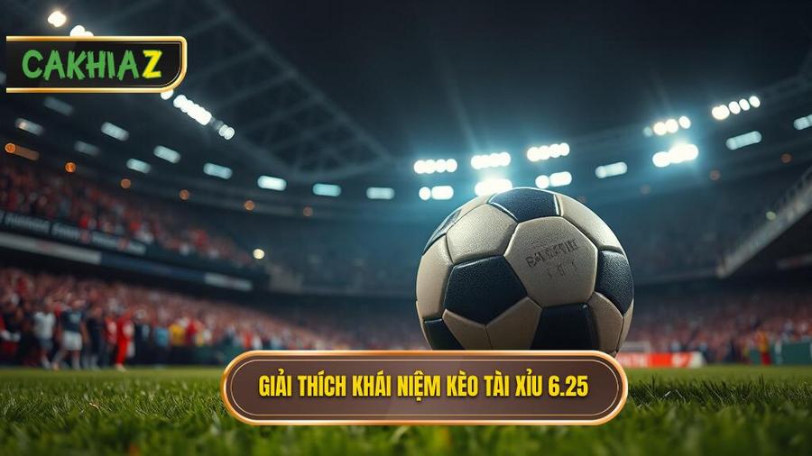 Khái niệm cơ bản: Kèo tài xỉu 6.25 là gì?