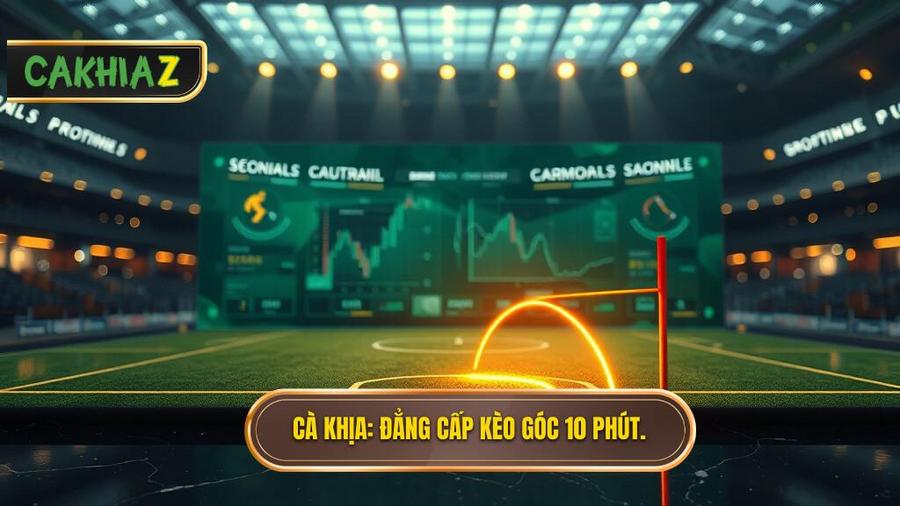 Kèo cược đội nhận quả phạt góc trong 10 phút đầu