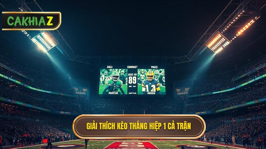 Kèo thắng hiệp 1 thắng cả trận là gì?