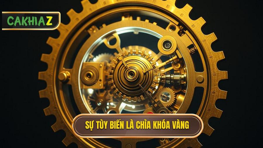 Triết lý cốt lõi: Sự tùy biến là chìa khóa vàng
