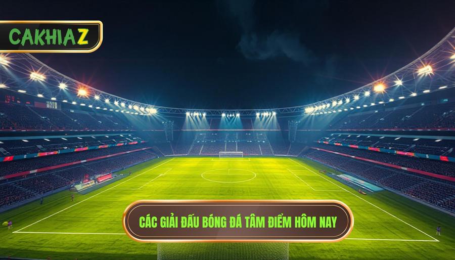 2. Các giải đấu bóng đá tâm điểm hôm nay