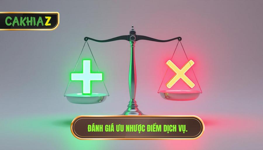 2. Đánh giá ưu nhược điểm dịch vụ.